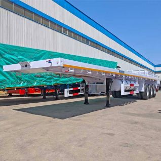 Flatbed Trailer with Fuel Tank