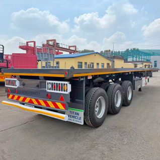 40 Ft 3 Axle Flatbed Trailer