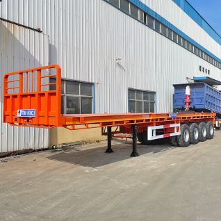 4 Axle Flatbed Trailer